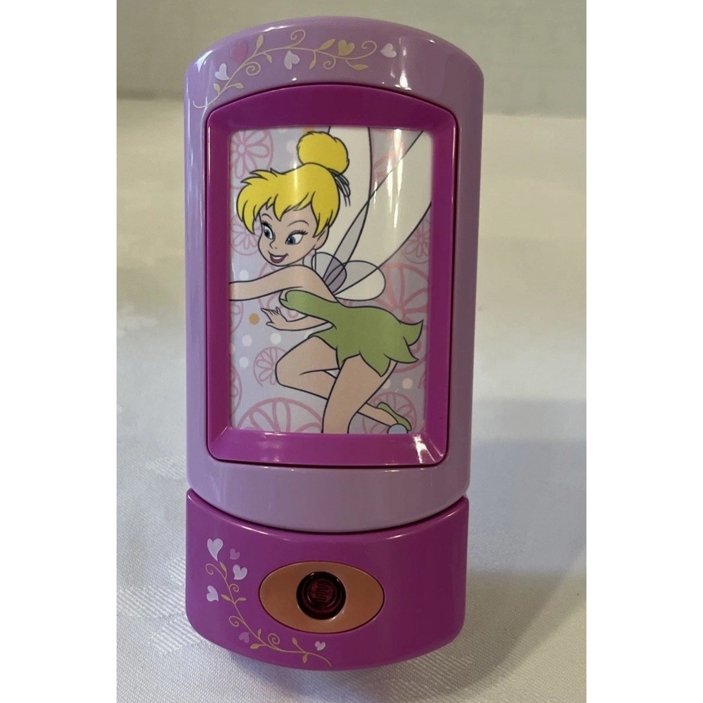Vintage 2006 Energizer Disney Fairies Ticket bell Night Light Sensor DIS4WNL